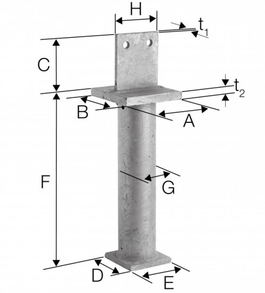 Stützenfüße PISMAXIG-B